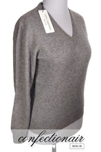 Laden Sie das Bild in den Galerie-Viewer, 100% Kaschmir Pullover Classica "Made in Italy" V-Neck Damen Cashmere