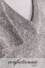 Laden Sie das Bild in den Galerie-Viewer, 100% Kaschmir Pullover Classica "Made in Italy" V-Neck Damen Cashmere