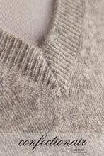 Laden Sie das Bild in den Galerie-Viewer, 100% Kaschmir Pullover Classica "Made in Italy" V-Neck Damen Cashmere