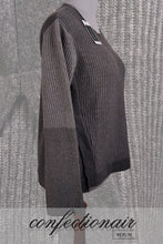 Laden Sie das Bild in den Galerie-Viewer, 100% Kaschmir Pullover Grautöne Dina Kuschel-Comfort Cashmere