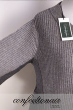 Laden Sie das Bild in den Galerie-Viewer, 100% Kaschmir Pullover Grautöne Dina Kuschel-Comfort Cashmere