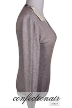 Laden Sie das Bild in den Galerie-Viewer, 100% Kaschmir Pullover Classica "Made in Italy" V-Neck Damen Cashmere