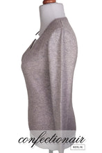 Laden Sie das Bild in den Galerie-Viewer, 100% Kaschmir Pullover Classica "Made in Italy" V-Neck Damen Cashmere