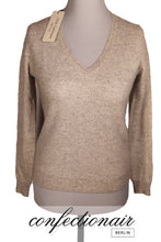 Laden Sie das Bild in den Galerie-Viewer, 100% Kaschmir Pullover Classica "Made in Italy" V-Neck Damen Cashmere