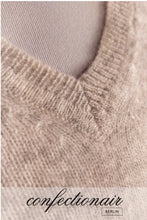 Laden Sie das Bild in den Galerie-Viewer, 100% Kaschmir Pullover Classica "Made in Italy" V-Neck Damen Cashmere