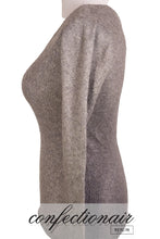 Laden Sie das Bild in den Galerie-Viewer, 100% Kaschmir Pullover Senza "Made in Italy" bündchenlos Damen Cashmere