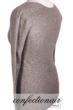 Laden Sie das Bild in den Galerie-Viewer, 100% Kaschmir Pullover Senza "Made in Italy" bündchenlos Damen Cashmere