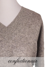 Laden Sie das Bild in den Galerie-Viewer, 100% Kaschmir Pullover Esteso "Made in Italy" Breit-Ripp Damen Cashmere
