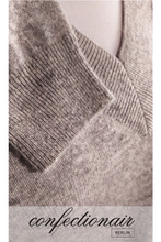 Laden Sie das Bild in den Galerie-Viewer, 100% Kaschmir Pullover Esteso "Made in Italy" Breit-Ripp Damen Cashmere