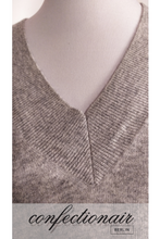 Laden Sie das Bild in den Galerie-Viewer, 100% Kaschmir Pullover Esteso "Made in Italy" Breit-Ripp Damen Cashmere