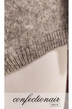 Laden Sie das Bild in den Galerie-Viewer, 100% Kaschmir Pullover Esteso "Made in Italy" Breit-Ripp Damen Cashmere
