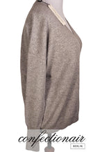 Laden Sie das Bild in den Galerie-Viewer, 100% Kaschmir Pullover Mediocre "Made in Italy" Medium-Ripp Damen Cashmere