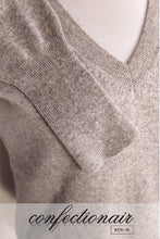 Laden Sie das Bild in den Galerie-Viewer, 100% Kaschmir Pullover Mediocre "Made in Italy" Medium-Ripp Damen Cashmere