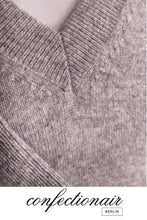 Laden Sie das Bild in den Galerie-Viewer, 100% Kaschmir Pullover Mediocre "Made in Italy" Medium-Ripp Damen Cashmere