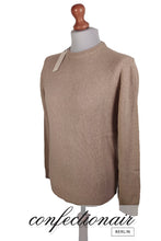 Laden Sie das Bild in den Galerie-Viewer, 100% Kaschmir Pullover Herren grau +Farben "Made in Italy" - Confectionair Berlin