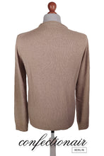 Laden Sie das Bild in den Galerie-Viewer, 100% Kaschmir Pullover Herren grau +Farben "Made in Italy" - Confectionair Berlin