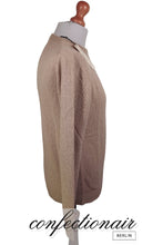 Laden Sie das Bild in den Galerie-Viewer, 100% Kaschmir Pullover Herren stahlblau +Farben "Made in Italy" Cashmere - Confectionair Berlin