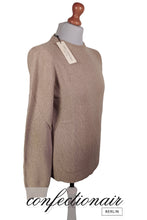 Laden Sie das Bild in den Galerie-Viewer, 100% Kaschmir Pullover Herren grau +Farben "Made in Italy" - Confectionair Berlin