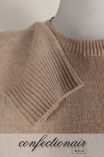 Laden Sie das Bild in den Galerie-Viewer, 100% Kaschmir Pullover Herren braun +Farben "Made in Italy" - Confectionair Berlin