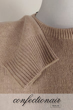 Laden Sie das Bild in den Galerie-Viewer, 100% Kaschmir Pullover Herren grau +Farben "Made in Italy" - Confectionair Berlin