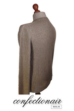 Laden Sie das Bild in den Galerie-Viewer, 100% Kaschmir Pullover Herren stahlblau +Farben "Made in Italy" Cashmere - Confectionair Berlin