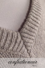 Laden Sie das Bild in den Galerie-Viewer, 100% Kaschmir Pullover Herren stahlblau +Farben "Made in Italy" Cashmere - Confectionair Berlin