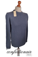 Laden Sie das Bild in den Galerie-Viewer, 100% Kaschmir Pullover Herren braun +Farben "Made in Italy" - Confectionair Berlin