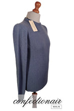 Laden Sie das Bild in den Galerie-Viewer, 100% Kaschmir Pullover Herren grau +Farben "Made in Italy" - Confectionair Berlin
