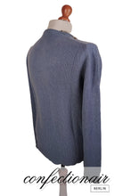 Laden Sie das Bild in den Galerie-Viewer, 100% Kaschmir Pullover Herren grau +Farben "Made in Italy" - Confectionair Berlin