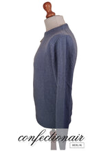 Laden Sie das Bild in den Galerie-Viewer, 100% Kaschmir Pullover Herren braun +Farben "Made in Italy" - Confectionair Berlin