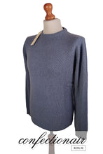 Laden Sie das Bild in den Galerie-Viewer, 100% Kaschmir Pullover Herren braun +Farben "Made in Italy" - Confectionair Berlin