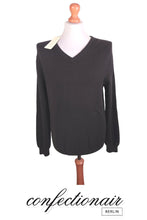 Laden Sie das Bild in den Galerie-Viewer, 100% Kaschmir Pullover Herren grau +Farben "Made in Italy" - Confectionair Berlin