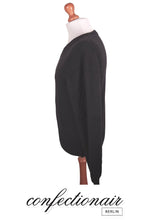 Laden Sie das Bild in den Galerie-Viewer, 100% Kaschmir Pullover Herren stahlblau +Farben "Made in Italy" Cashmere - Confectionair Berlin