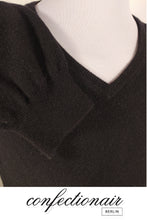 Laden Sie das Bild in den Galerie-Viewer, 100% Kaschmir Pullover Herren braun +Farben "Made in Italy" - Confectionair Berlin