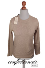 Laden Sie das Bild in den Galerie-Viewer, 100% Kaschmir Pullover Damen braun "Made in Italy" Cashmere - Confectionair Berlin