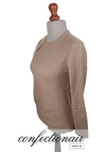 Laden Sie das Bild in den Galerie-Viewer, 100% Kaschmir Pullover Damen braun "Made in Italy" Cashmere - Confectionair Berlin