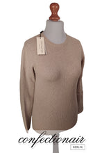 Laden Sie das Bild in den Galerie-Viewer, 100% Kaschmir Pullover Damen braun "Made in Italy" Cashmere - Confectionair Berlin