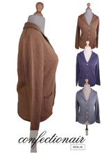Laden Sie das Bild in den Galerie-Viewer, 100% Kaschmir Damen Cardigan Miora Cashmere Strickjacke