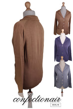 Laden Sie das Bild in den Galerie-Viewer, 100% Kaschmir Damen Cardigan Miora Cashmere Strickjacke