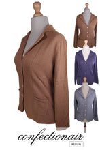 Laden Sie das Bild in den Galerie-Viewer, 100% Kaschmir Damen Cardigan Miora Cashmere Strickjacke