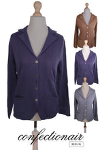 Laden Sie das Bild in den Galerie-Viewer, 100% Kaschmir Damen Cardigan Miora Cashmere Strickjacke