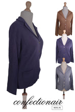 Laden Sie das Bild in den Galerie-Viewer, 100% Kaschmir Damen Cardigan Miora Cashmere Strickjacke