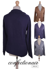 Laden Sie das Bild in den Galerie-Viewer, 100% Kaschmir Damen Cardigan Miora Cashmere Strickjacke