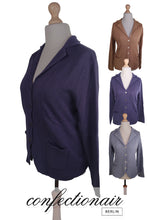 Laden Sie das Bild in den Galerie-Viewer, 100% Kaschmir Damen Cardigan Miora Cashmere Strickjacke