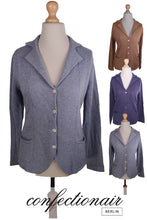 Laden Sie das Bild in den Galerie-Viewer, 100% Kaschmir Damen Cardigan Miora Cashmere Strickjacke