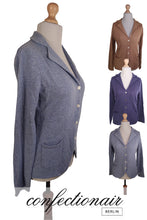 Laden Sie das Bild in den Galerie-Viewer, 100% Kaschmir Damen Cardigan Miora Cashmere Strickjacke