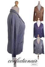 Laden Sie das Bild in den Galerie-Viewer, 100% Kaschmir Damen Cardigan Miora Cashmere Strickjacke