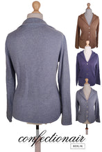 Laden Sie das Bild in den Galerie-Viewer, 100% Kaschmir Damen Cardigan Miora Cashmere Strickjacke
