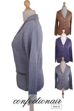 Laden Sie das Bild in den Galerie-Viewer, 100% Kaschmir Damen Cardigan Miora Cashmere Strickjacke