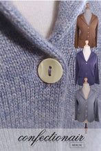 Laden Sie das Bild in den Galerie-Viewer, 100% Kaschmir Damen Cardigan Miora Cashmere Strickjacke